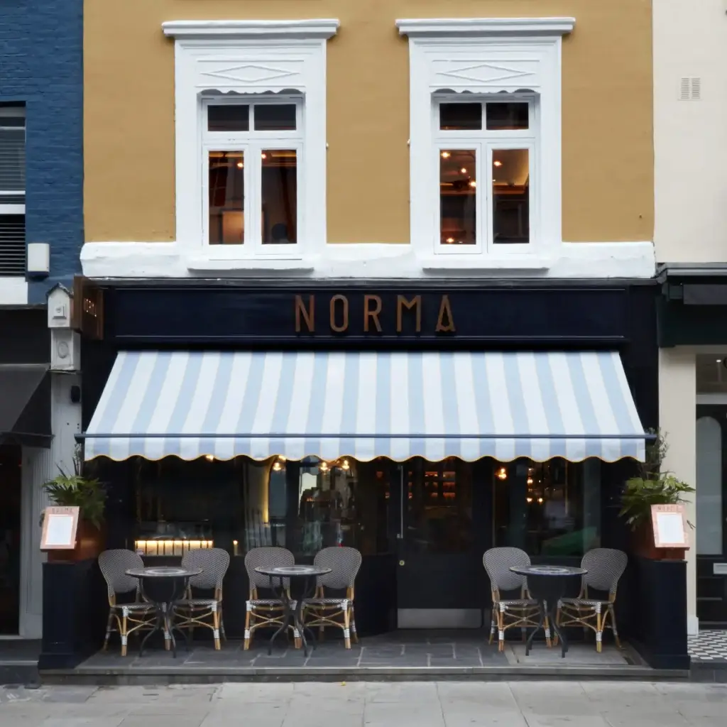 Norma London Sicilian Italian Restaurant Fitzrovia Restaurant Exterior for Press Page